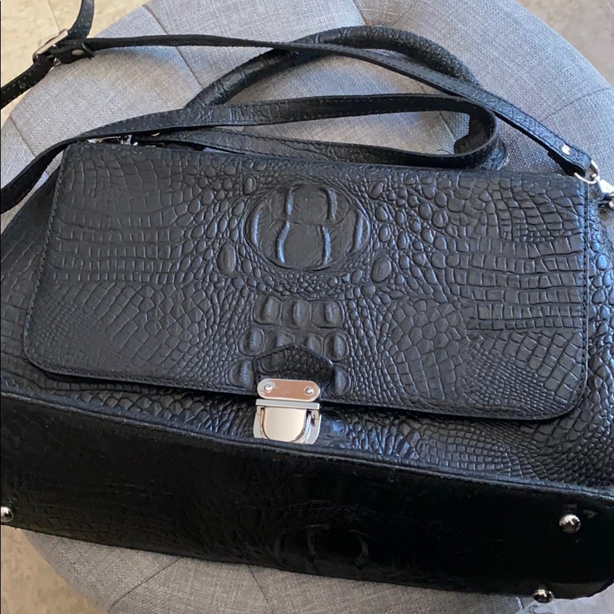 Cleo  Patek Leather Purse